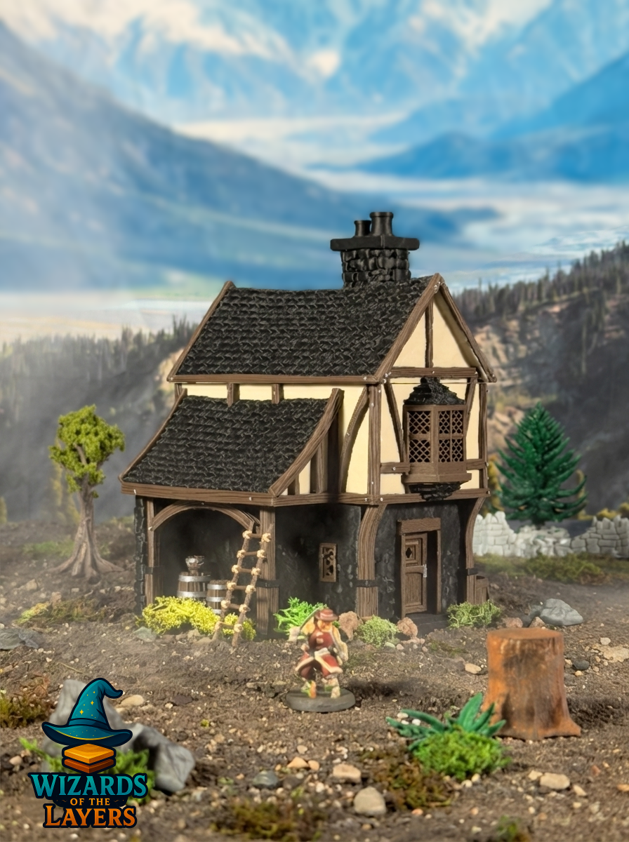 The Obsidian Keep Village Bundle – Complete Tabletop Set