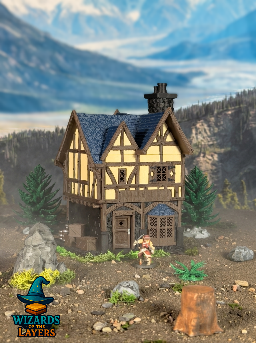 The Azure Frontier Village Bundle – Complete Tabletop Set