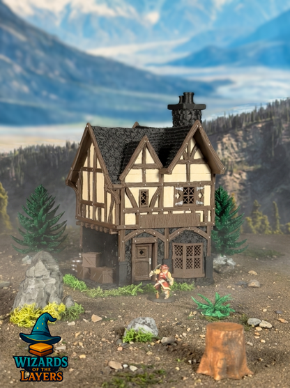 The Obsidian Keep Village Bundle – Complete Tabletop Set